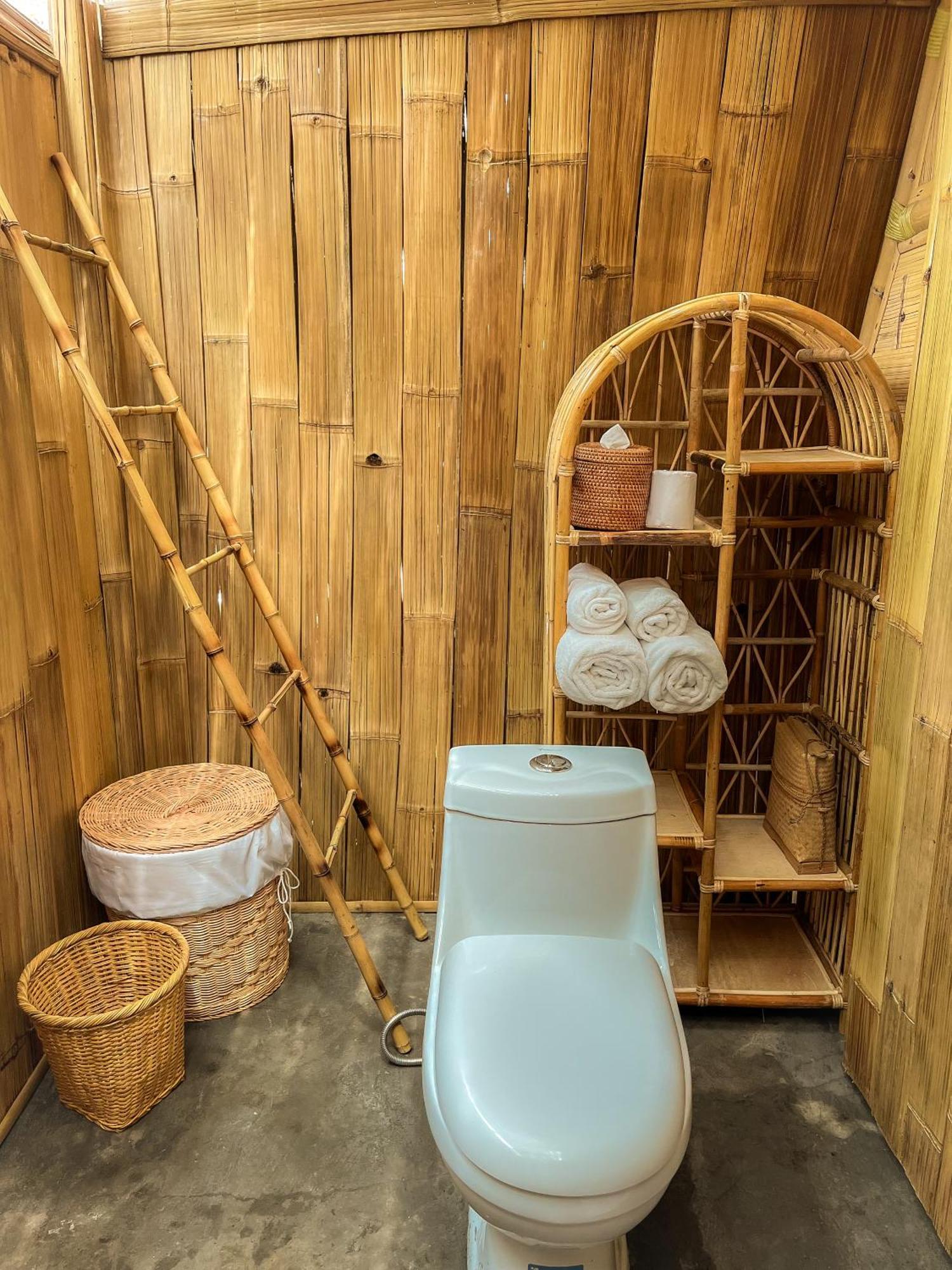 Kawig Bamboo House - Ricefield View, Eco Bamboo Home Tampaksiring Zewnętrze zdjęcie