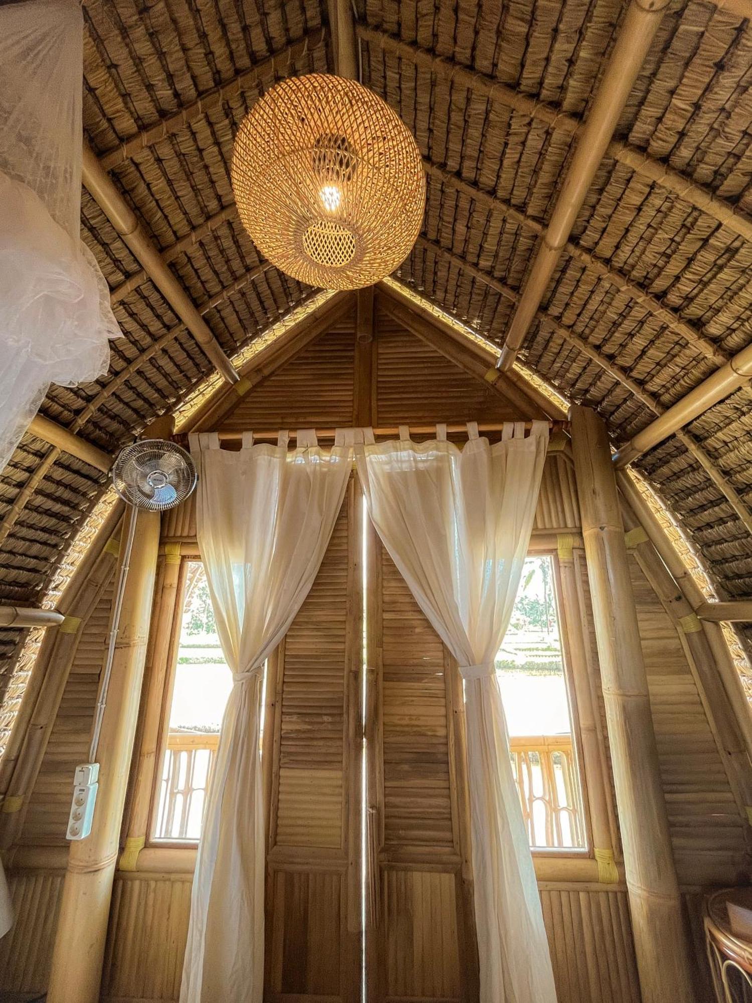 Kawig Bamboo House - Ricefield View, Eco Bamboo Home Tampaksiring Zewnętrze zdjęcie