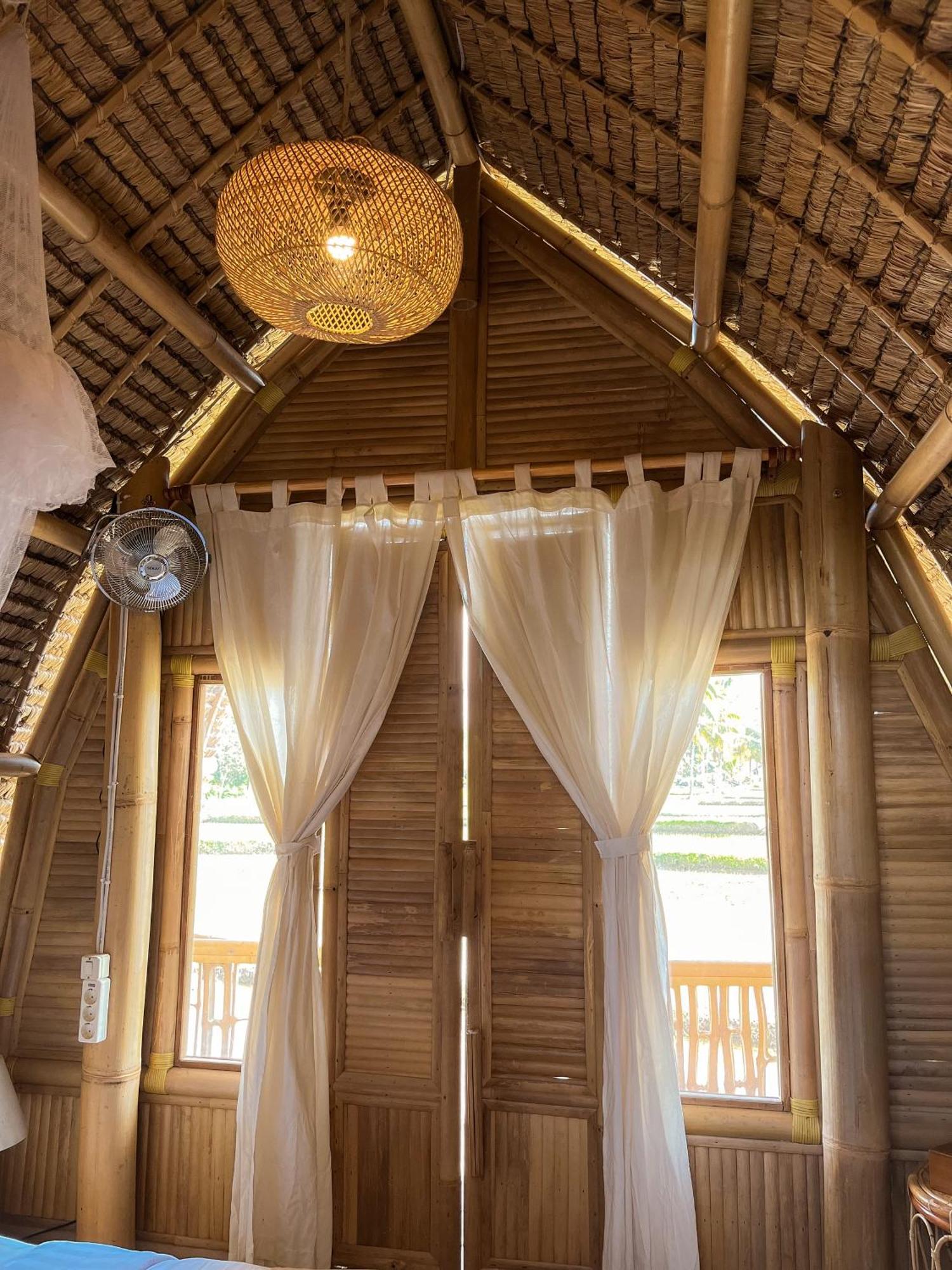 Kawig Bamboo House - Ricefield View, Eco Bamboo Home Tampaksiring Zewnętrze zdjęcie