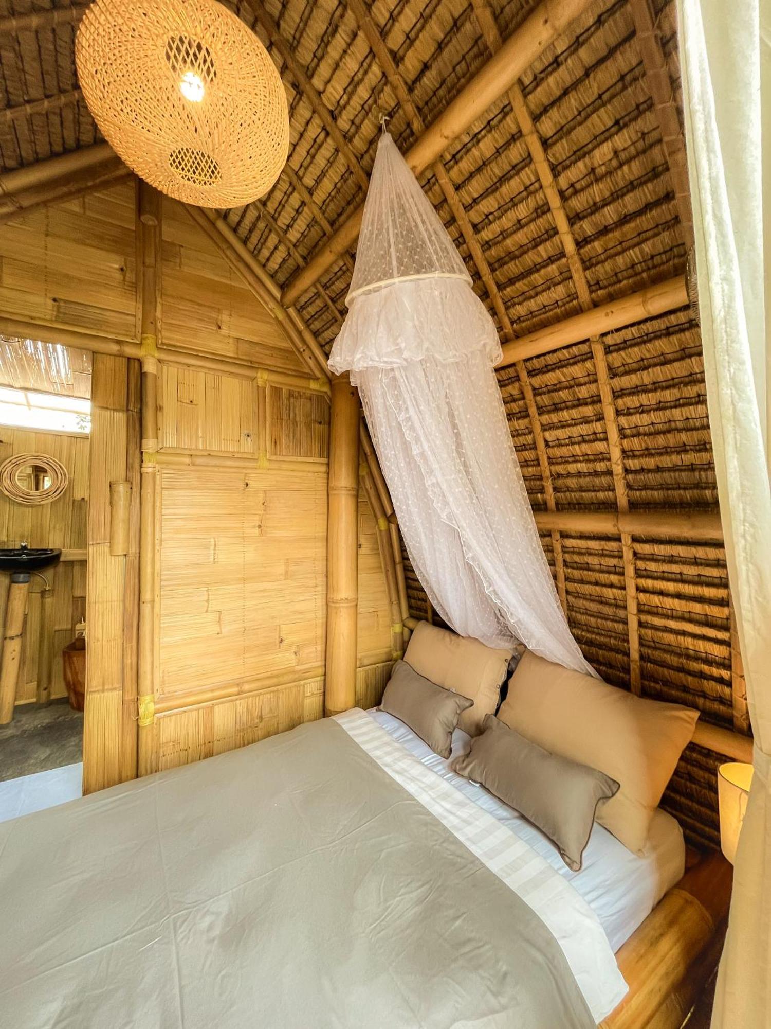 Kawig Bamboo House - Ricefield View, Eco Bamboo Home Tampaksiring Zewnętrze zdjęcie